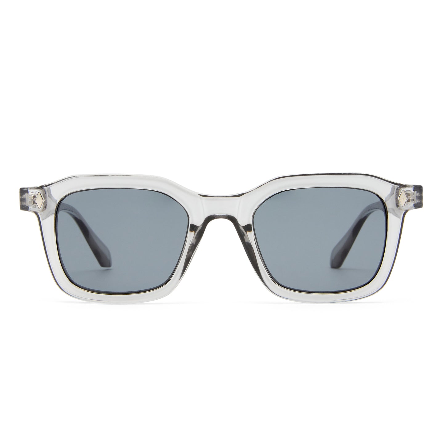 Zodiac Ash Grey Uni-Sex Square Sunglasses | Aire