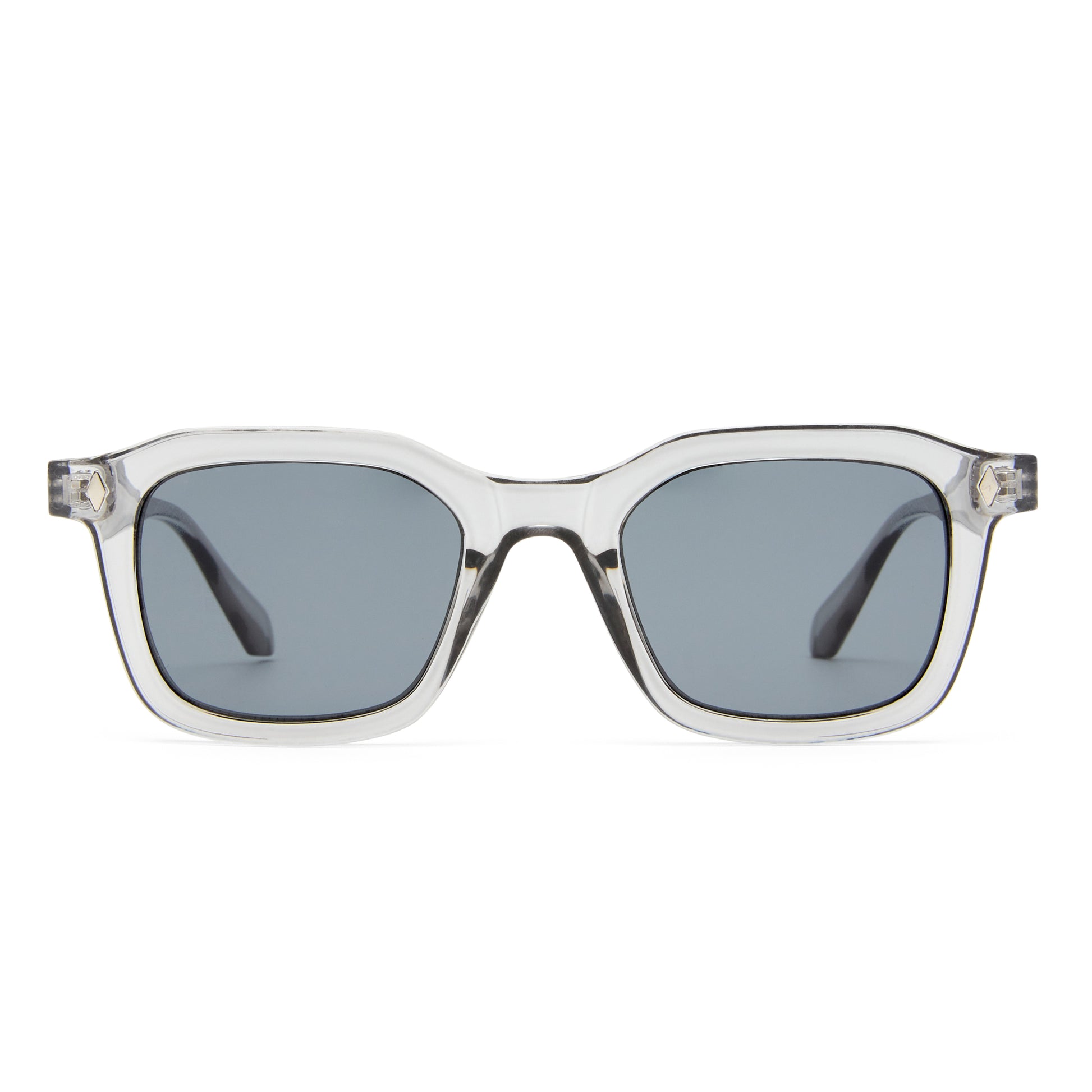 Zodiac Ash Grey Uni-Sex Square Sunglasses | Aire