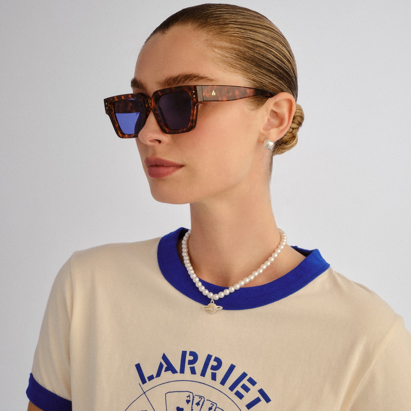 Transit Rich Amber Tort Uni-Sex Rectangle Sunglasses | Aire