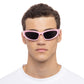 Jupiter Bubblegum Uni-Sex Wrap Sunglasses | Aire