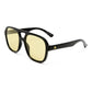 Whirlpool Black Uni-Sex Aviator Sunglasses | Aire