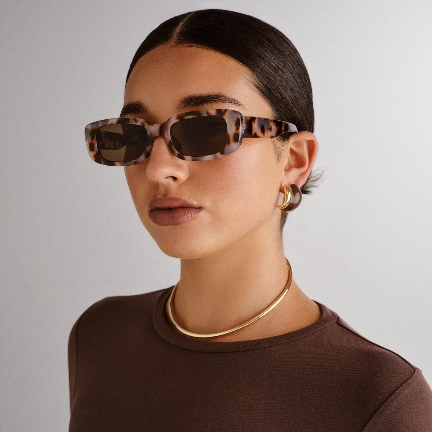 Ceres Cookie Tort Uni-Sex Rectangle Sunglasses | Aire