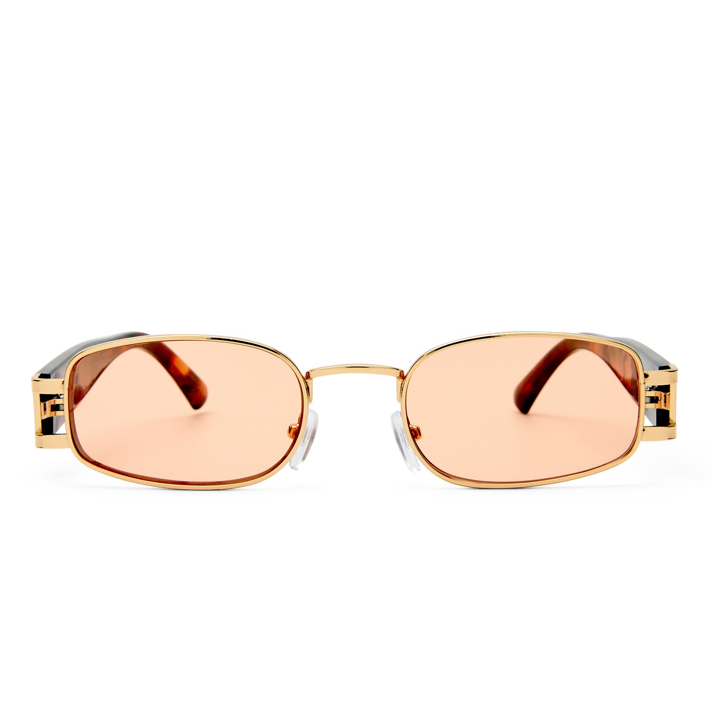Sirius Gold Rich Amber Tort Female Rectangle Sunglasses | Aire