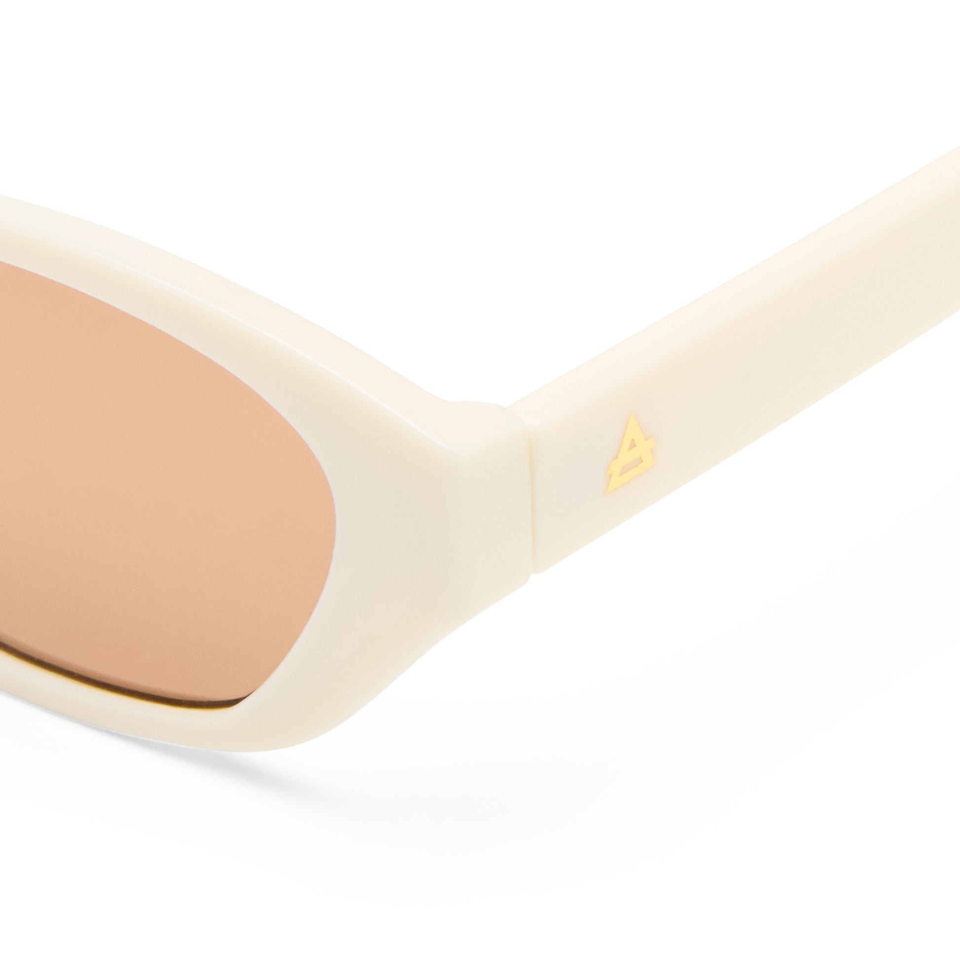 Moonstone Ivory Female Oval Sunglasses | Aire
