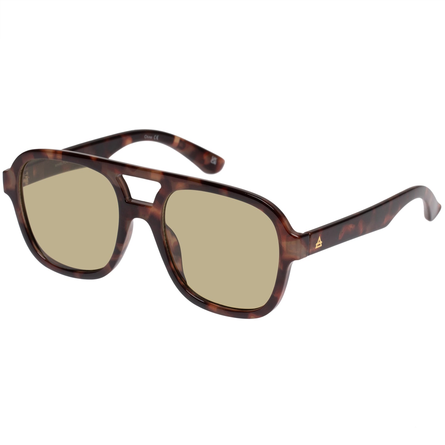 Whirlpool Dark Tort Uni-Sex Aviator Sunglasses | Aire