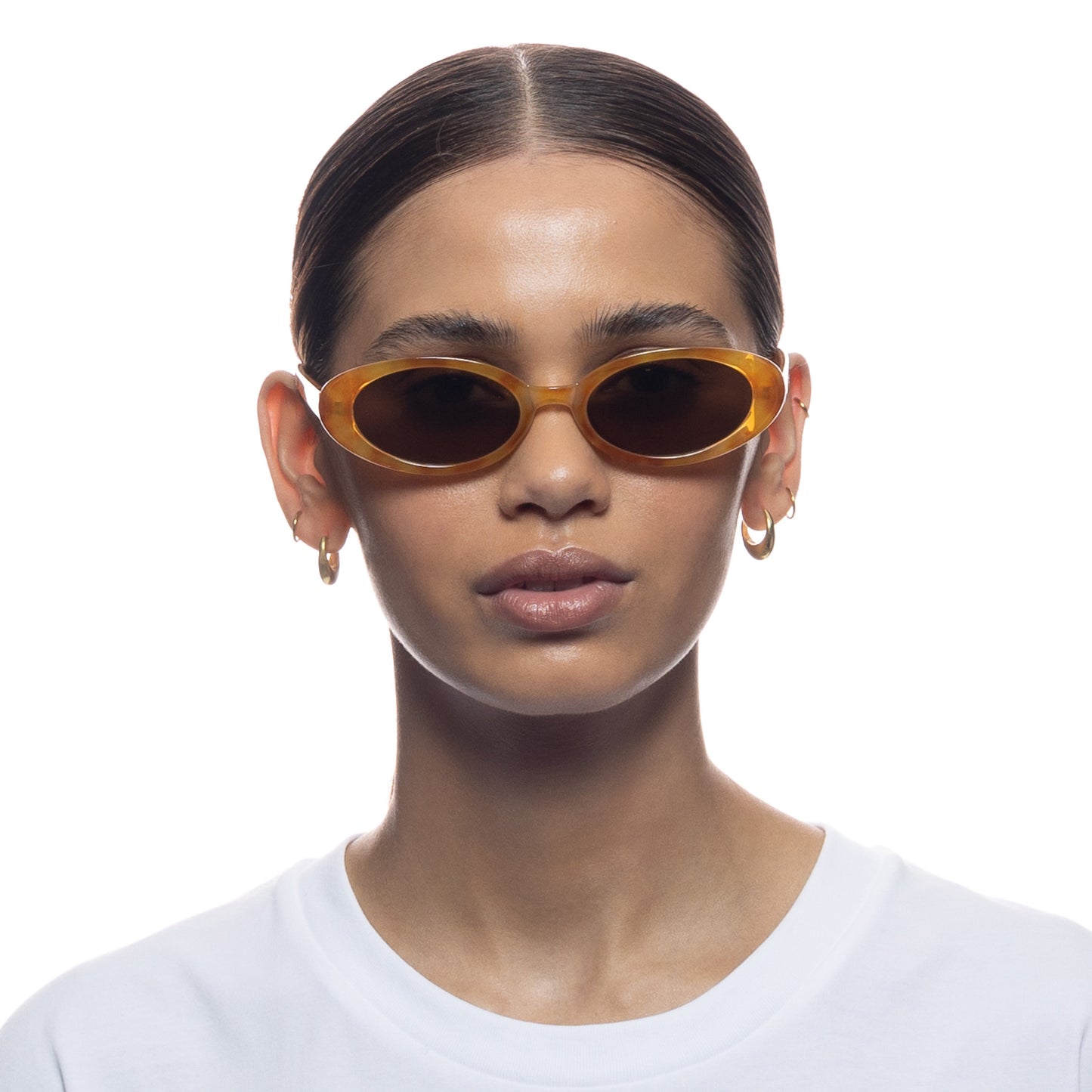 Fornax Vintage Tort Female Oval Sunglasses | Aire