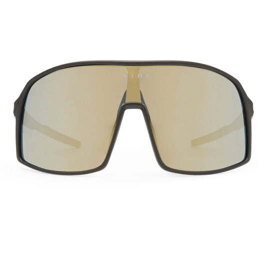 Blazars Matte Black Uni-Sex Wrap Sunglasses | Aire