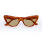 Linea Vintage Tort Female Cat-Eye Sunglasses | Aire