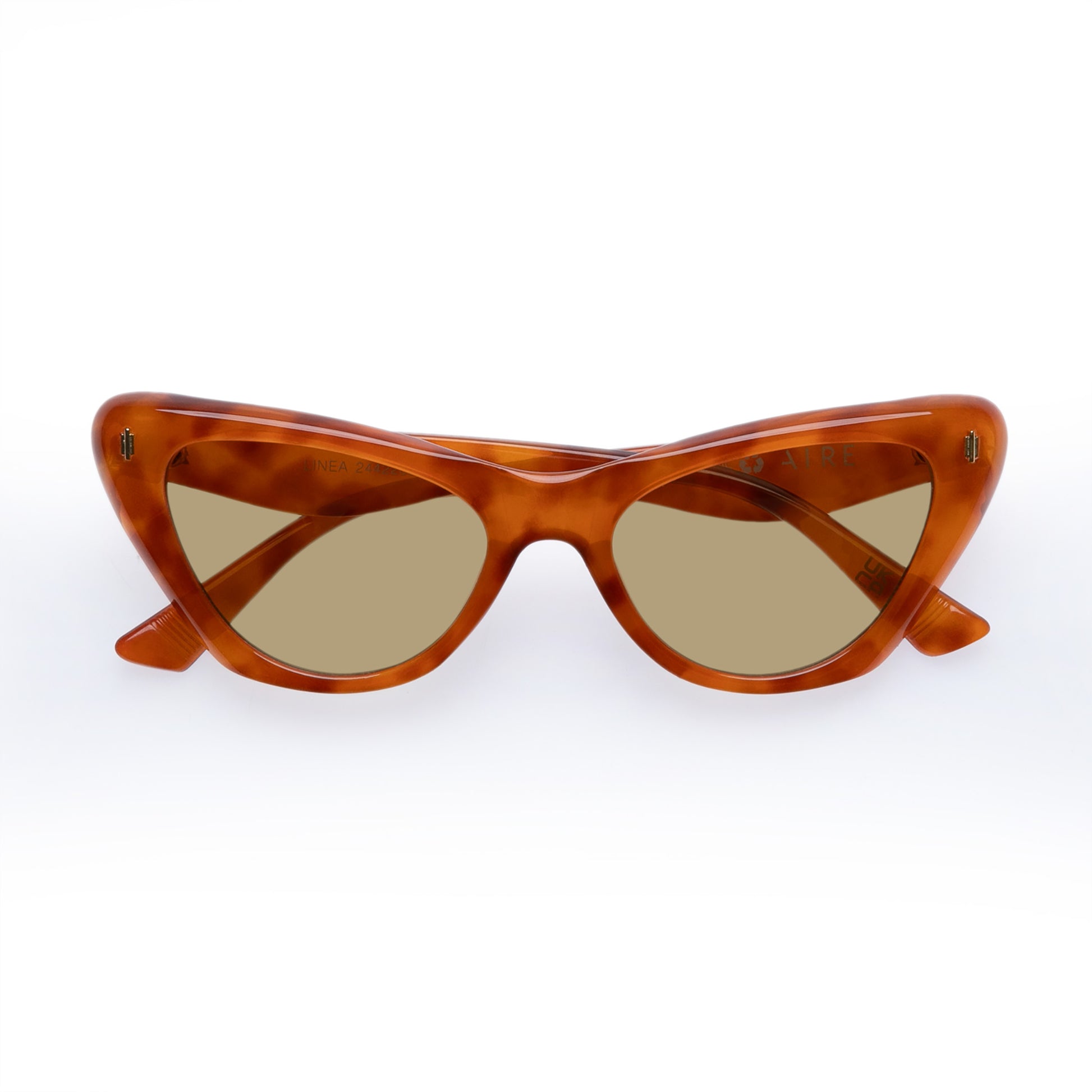 Linea Vintage Tort Female Cat-Eye Sunglasses | Aire