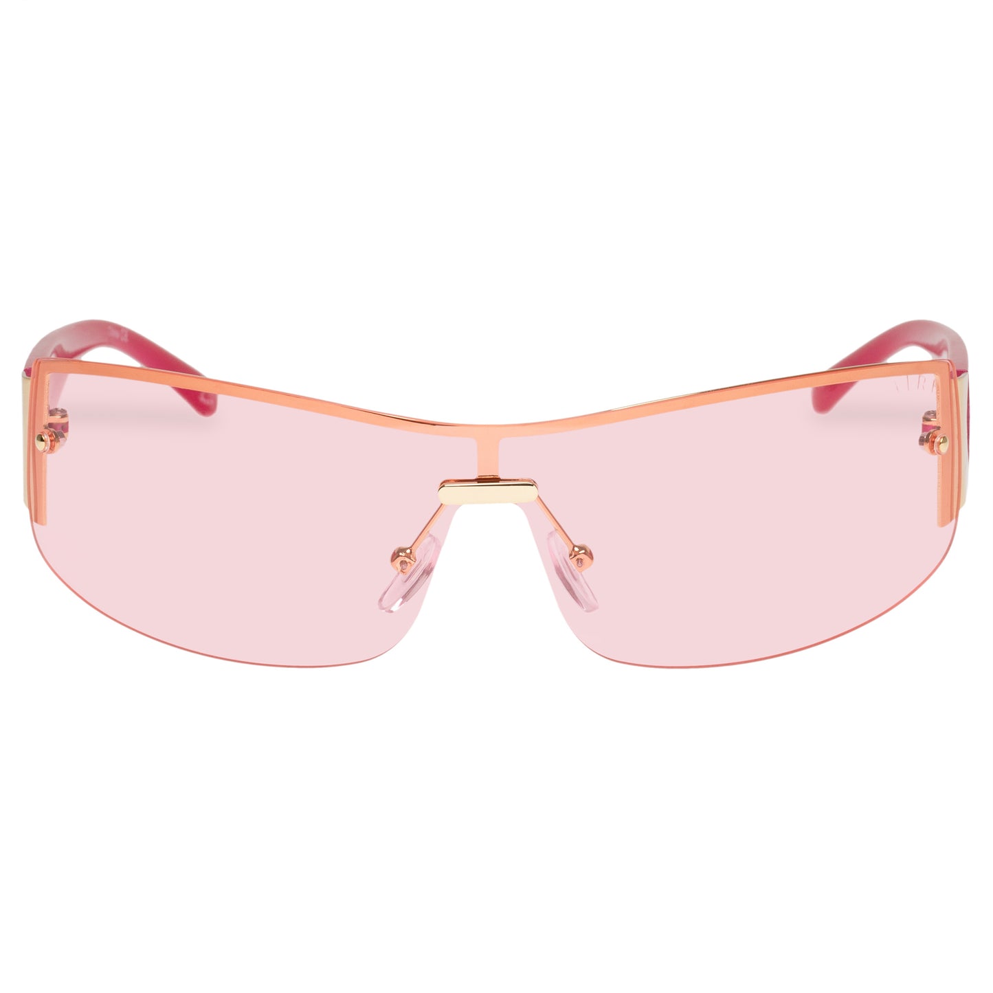 Pegasus Bright Gold Fuchsia Female Shield Sunglasses | Aire