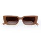 Novae Milky Caramel Female Cat-Eye Sunglasses | Aire