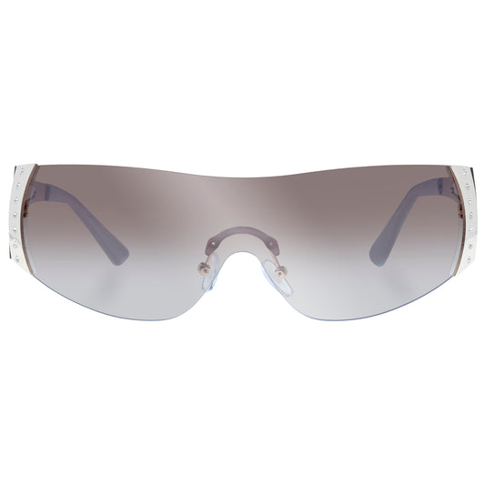 Saturn Gold Ivory Seashell Female Wrap Sunglasses | Aire