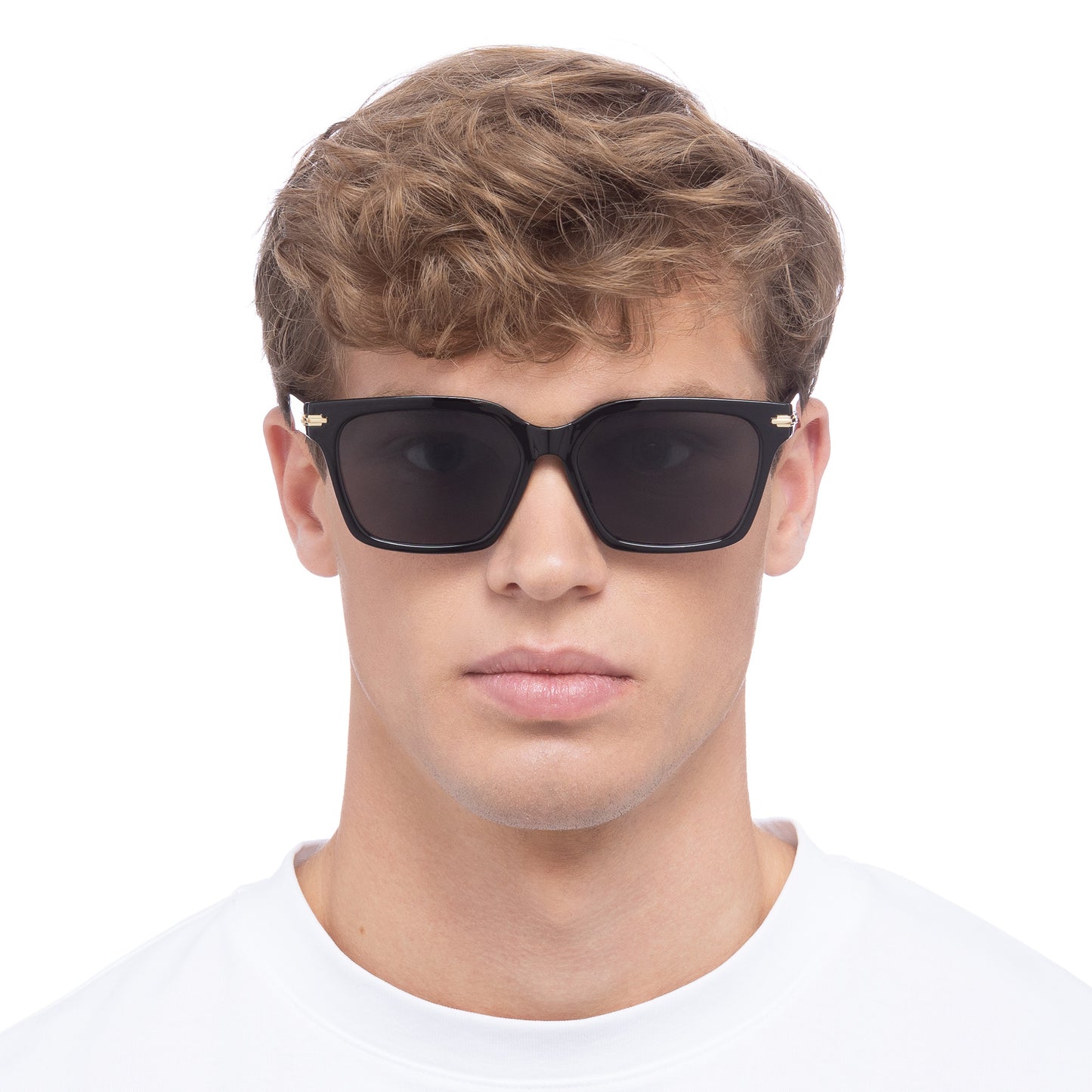 Galileo Black Uni-Sex Square Sunglasses | Aire