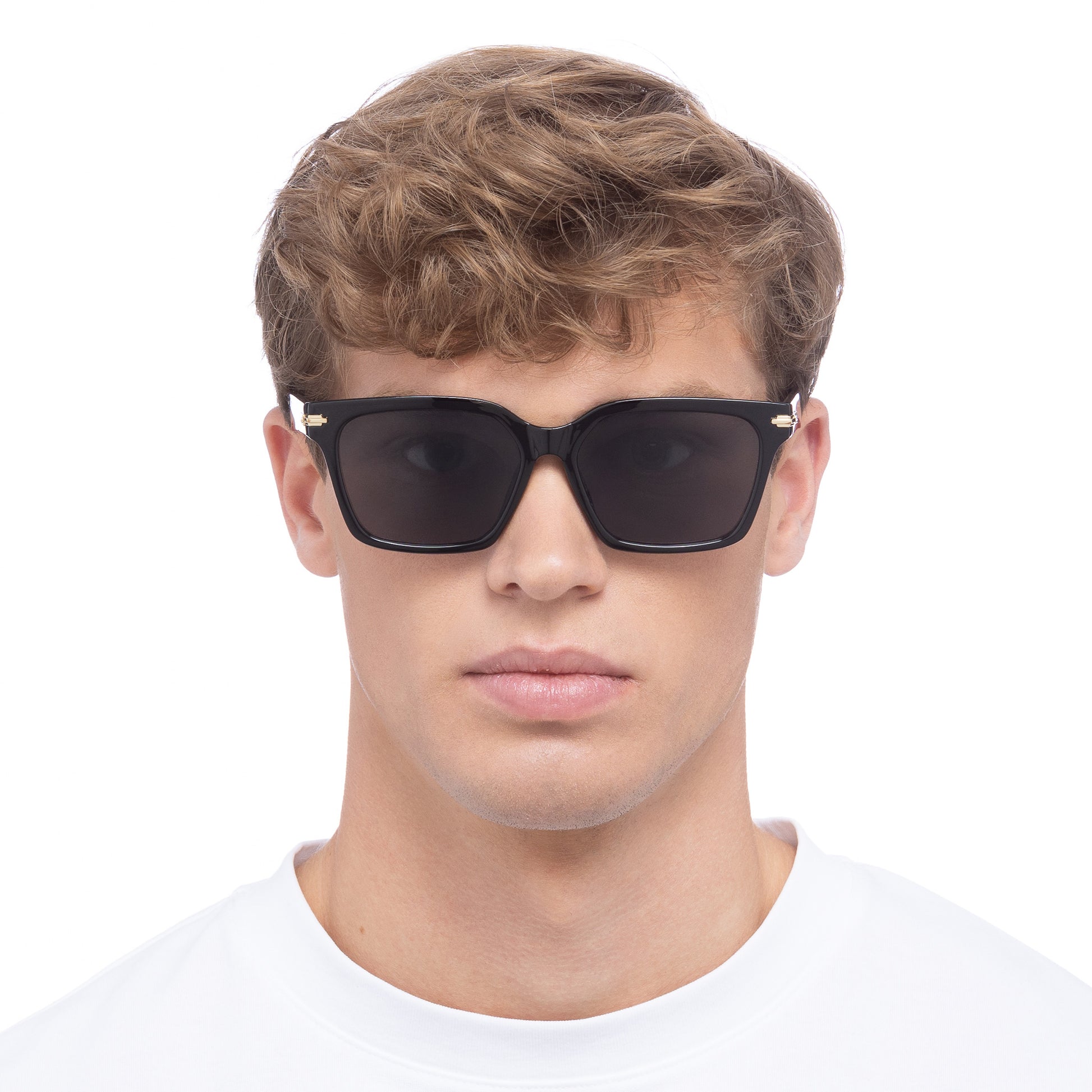 Galileo Black Uni-Sex Square Sunglasses | Aire