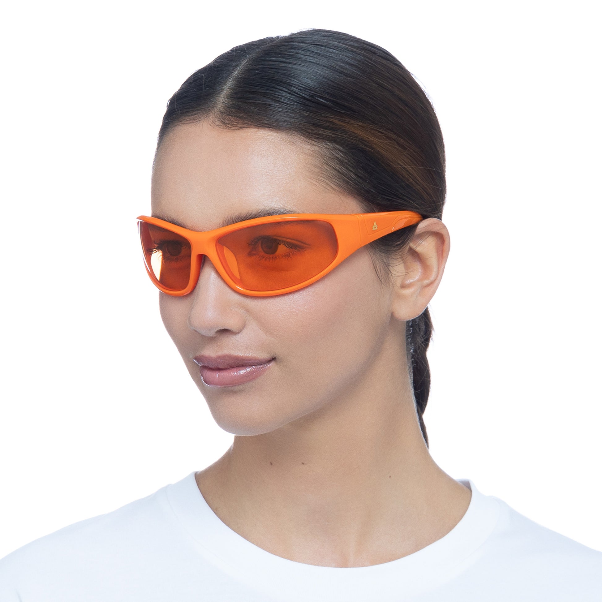 Tucana Tangerine Uni-Sex Wrap Sunglasses | Aire