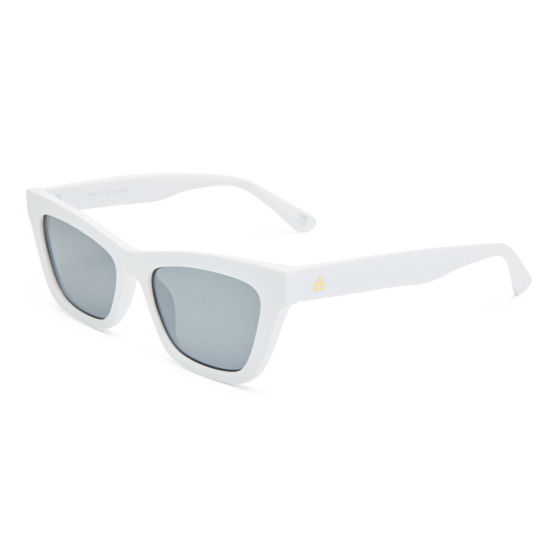 Amplitude White Female Cat-Eye Sunglasses | Aire