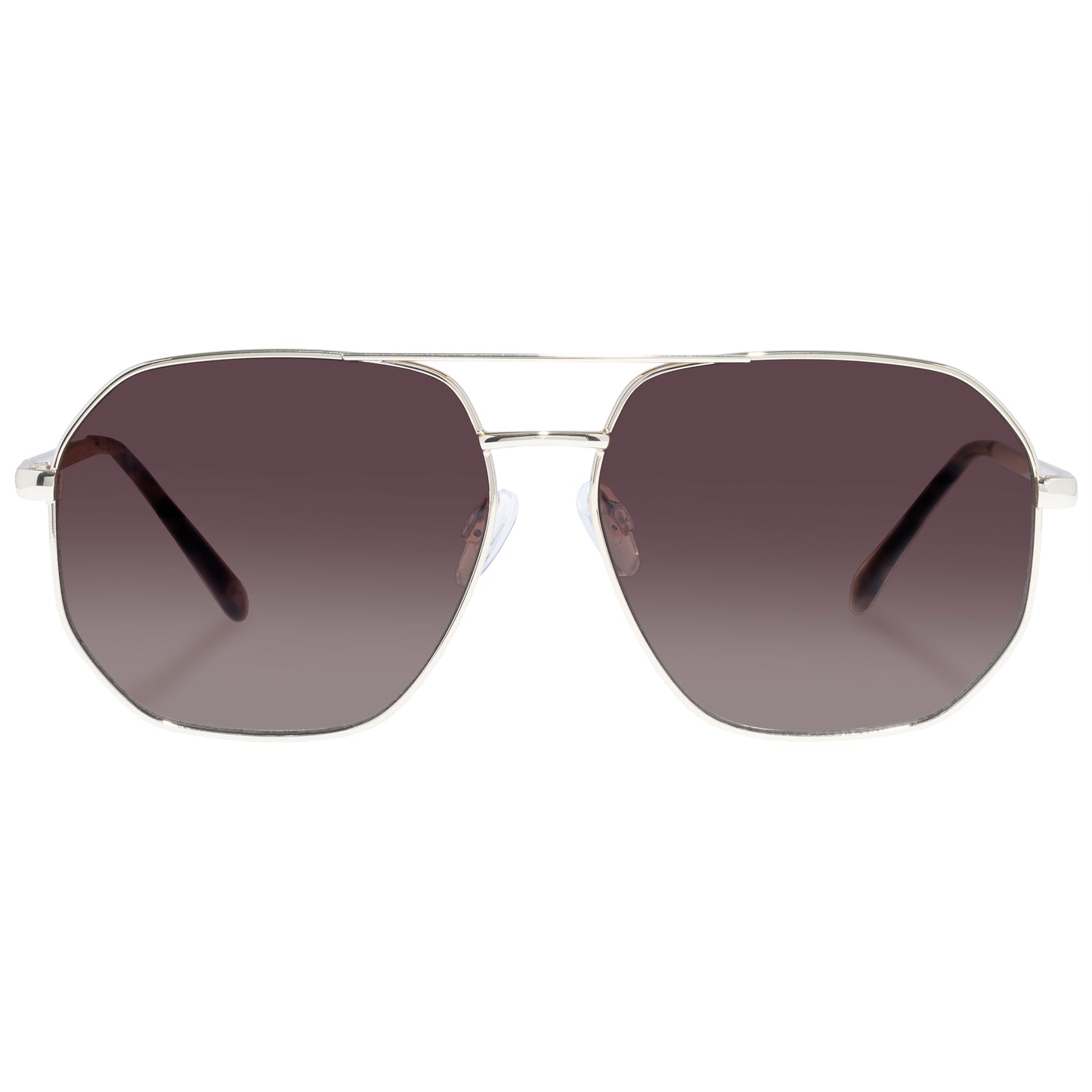 Corvus Gold Dark Tort Uni-Sex Aviator Sunglasses | Aire