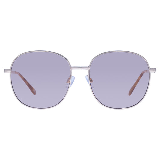 Atria Bright Gold Female Round Sunglasses | Aire