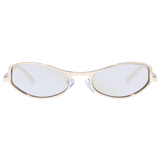 Retrograde Gold Uni-Sex Oval Sunglasses | Aire