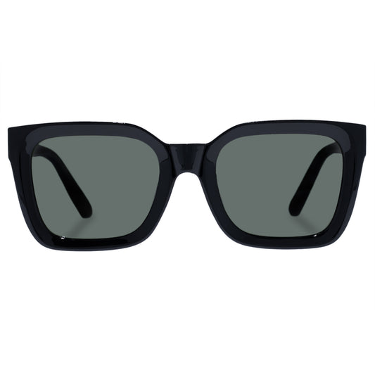 Abstraction Black Uni-Sex Square Sunglasses | Aire