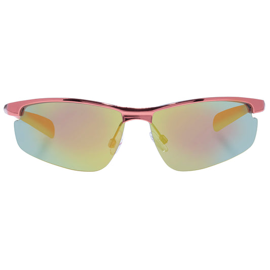 Supermoon Metallic Red Uni-Sex Wrap Sunglasses | Aire