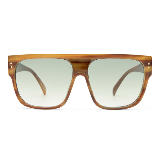 Starwake Chocolate Haze Uni-Sex Square Sunglasses | Aire