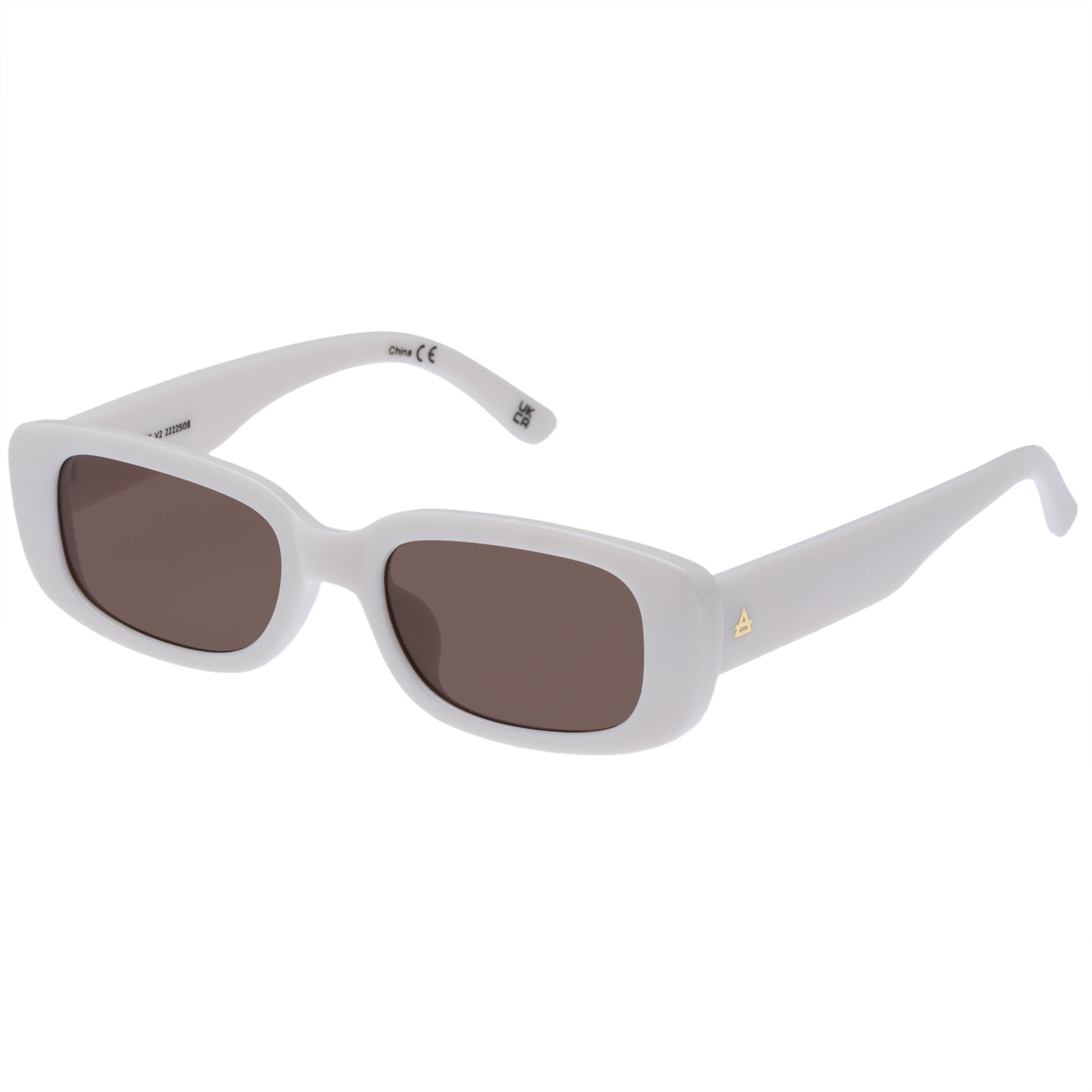 Ceres Ivory Uni-Sex Rectangle Sunglasses | Aire