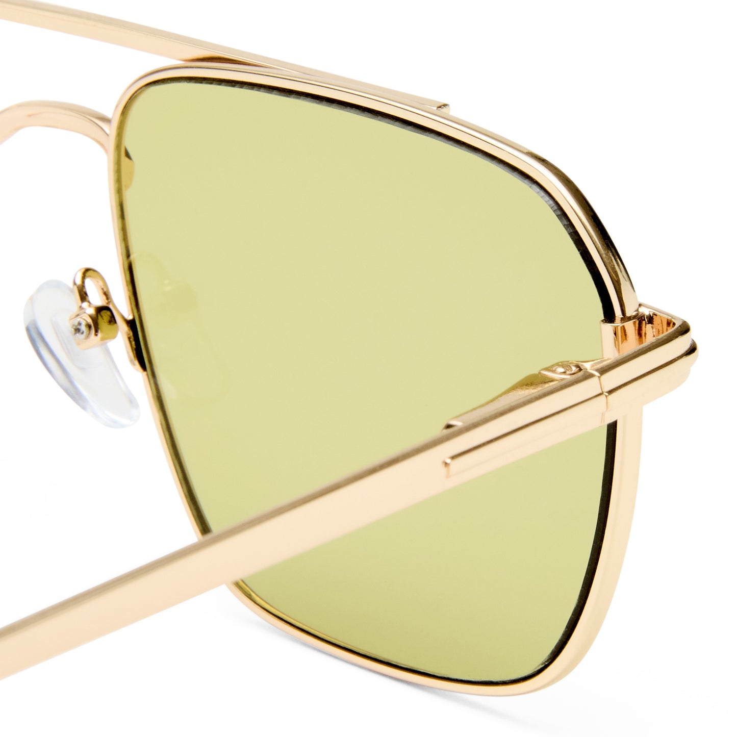 Equator Gold Vintage Tort Uni-Sex Aviator Sunglasses | Aire