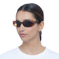 Supernova Dark Tort Uni-Sex Wrap Sunglasses | Aire