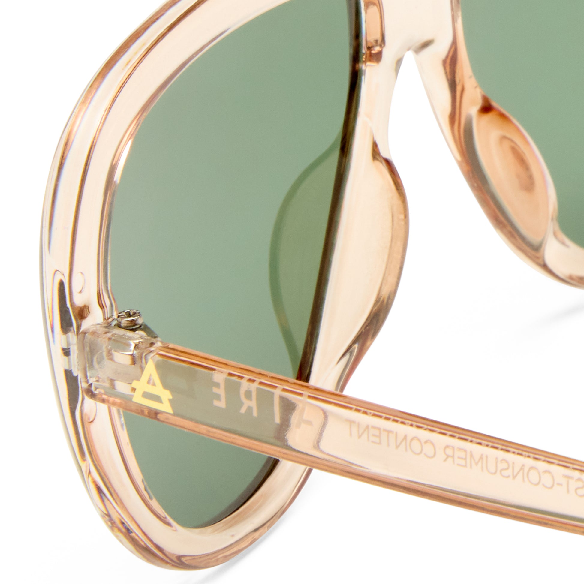Cadent Sand Uni-Sex Aviator Sunglasses | Aire