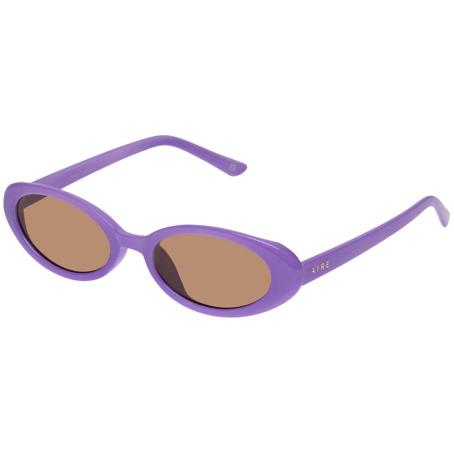 Fornax Lilac Female Oval Sunglasses | Aire