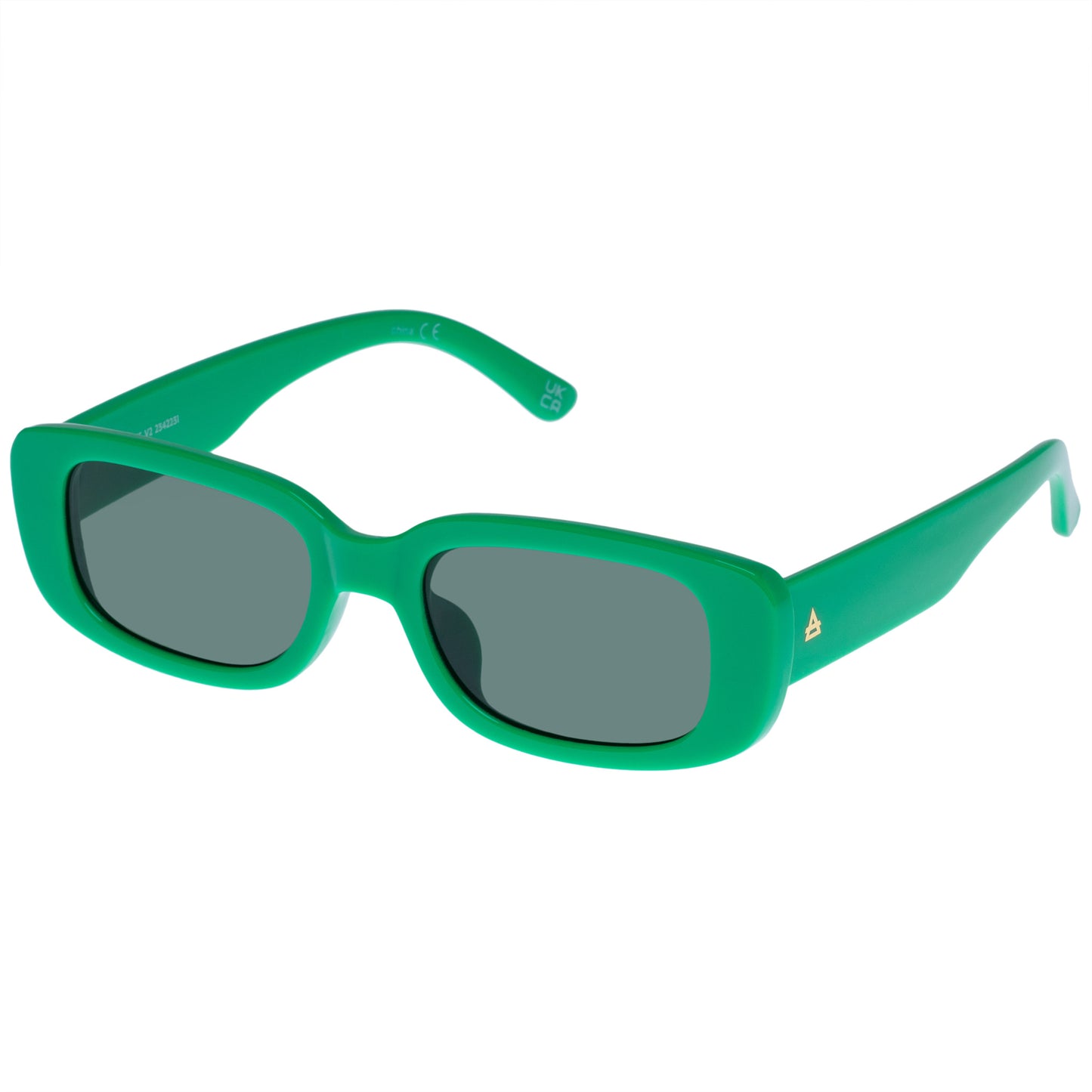 Ceres Spring Green Uni-Sex Rectangle Sunglasses | Aire