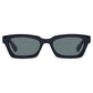 Sculptor Black Uni-Sex Rectangle Sunglasses | Aire