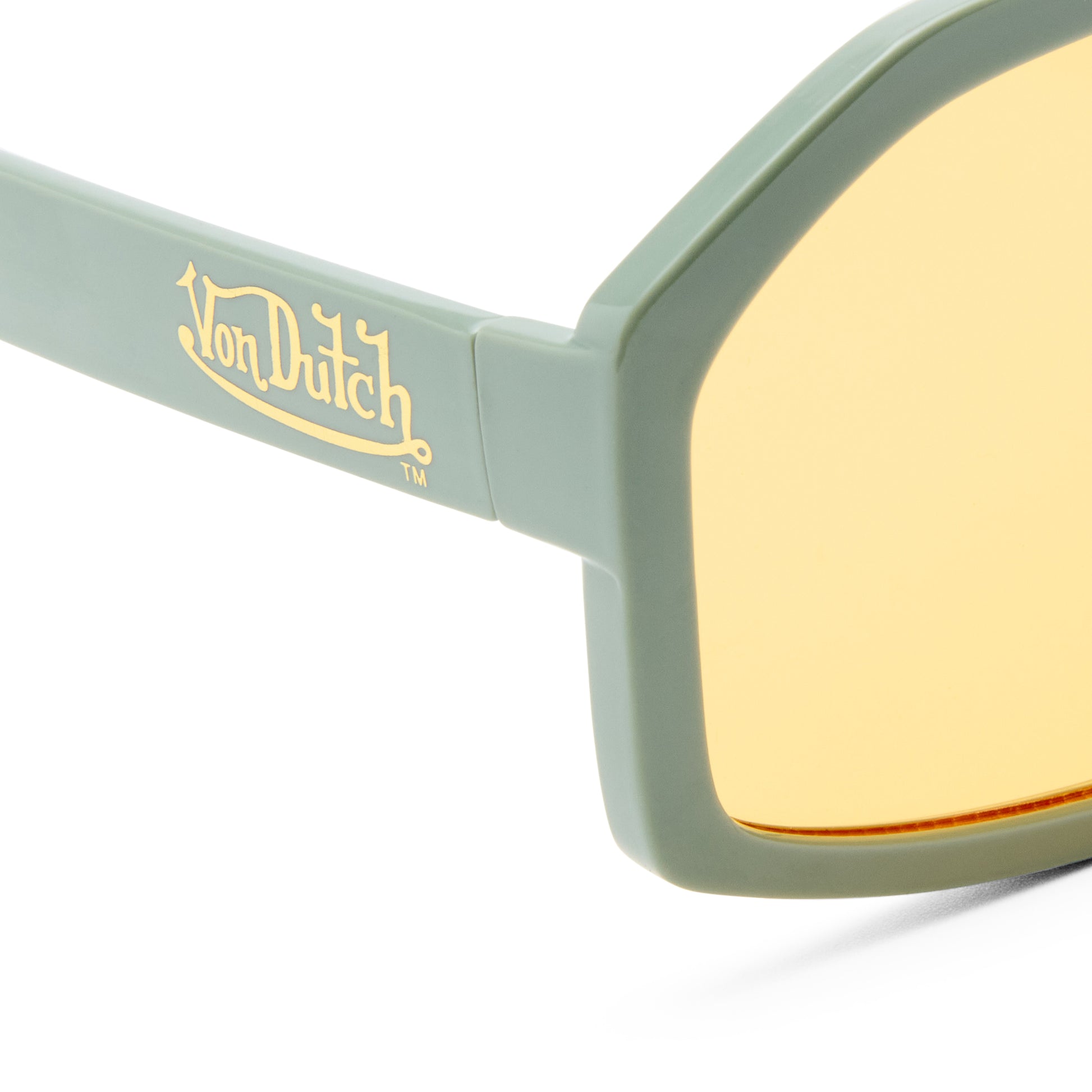 Disgraced Washed Green Uni-Sex Aviator Sunglasses | Aire