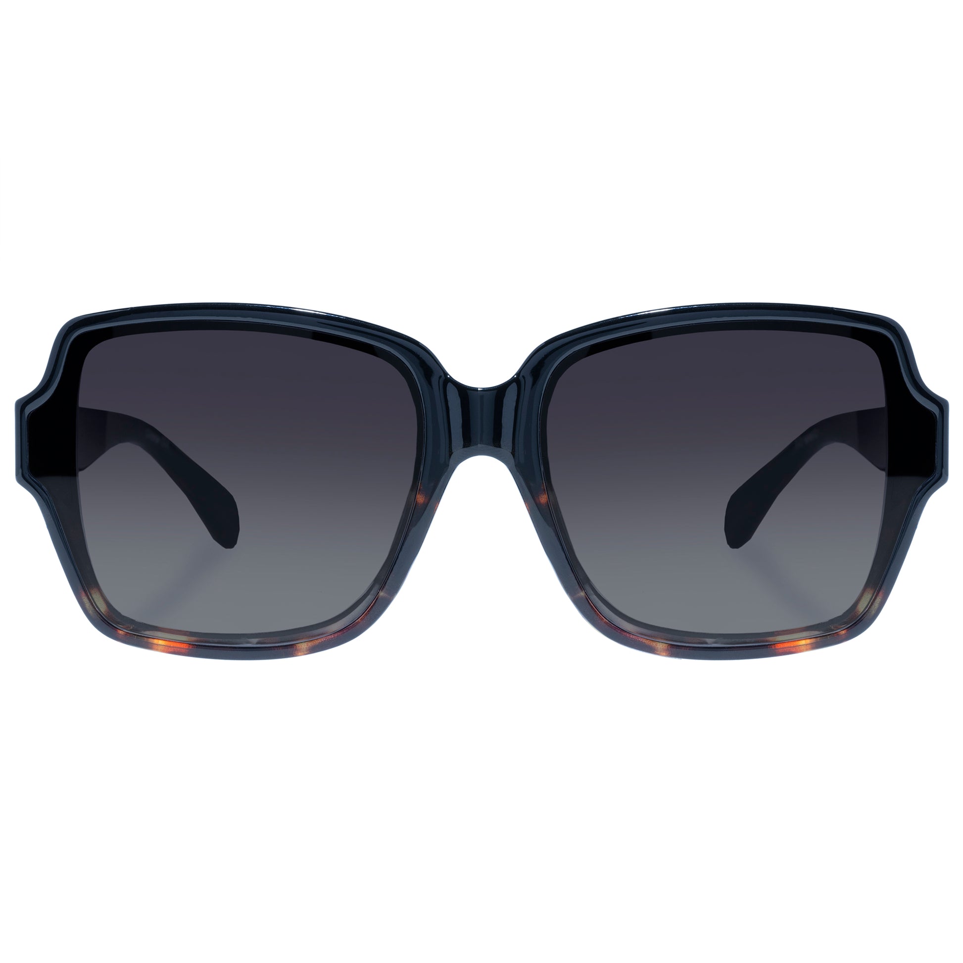 Fortuna Tort Splice Female Square Sunglasses | Aire