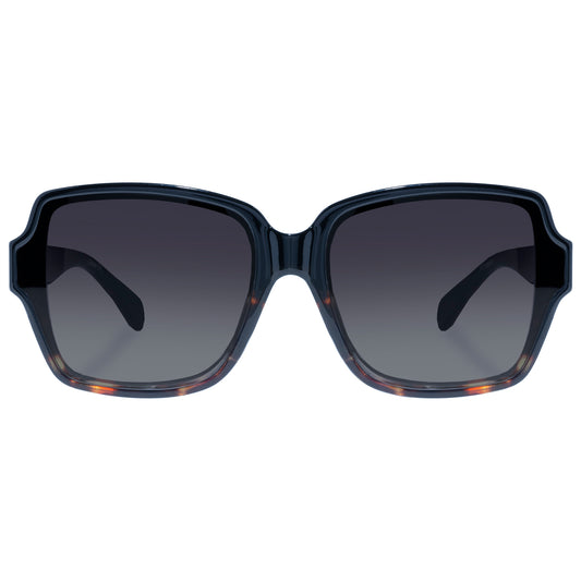 Fortuna Tort Splice Female Square Sunglasses | Aire