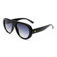 Satellite Black Uni-Sex Aviator Sunglasses | Aire