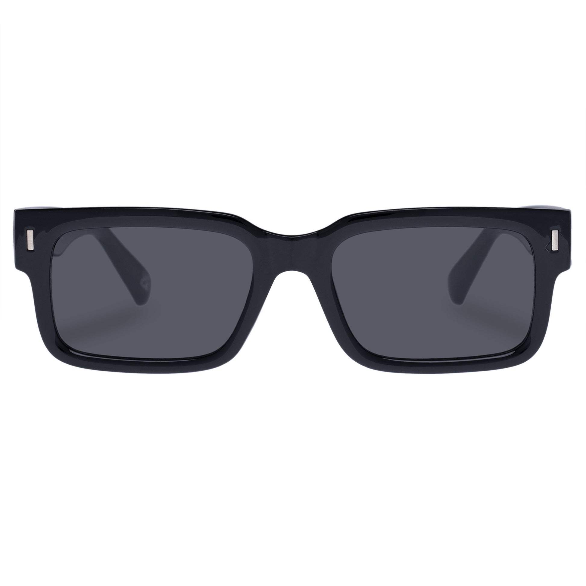 Castor Black Uni-Sex Rectangle Sunglasses | Aire