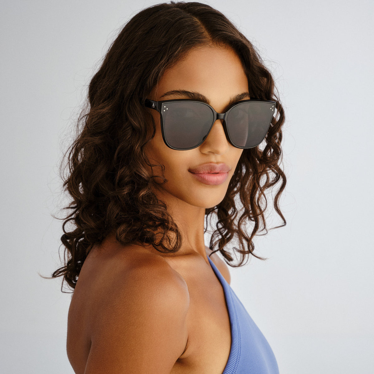 Elementa Black Female Square Sunglasses | Aire