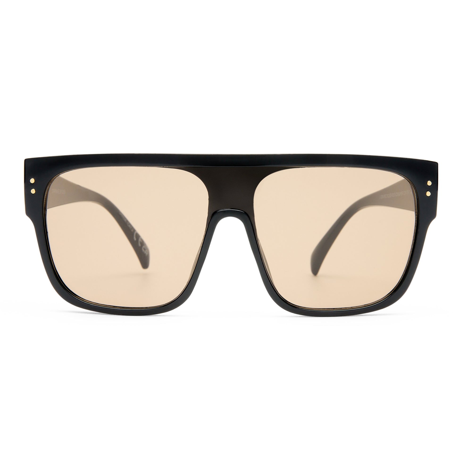 Starwake Black Uni-Sex Square Sunglasses | Aire