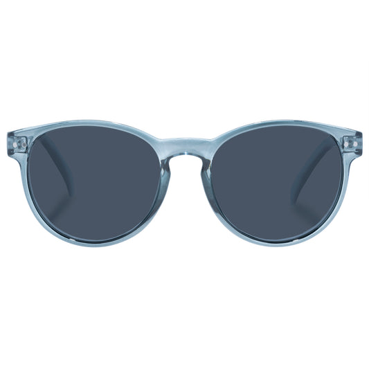 Karma Steel Uni-Sex Round Sunglasses | Aire