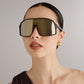 Blazars Matte Black Uni-Sex Wrap Sunglasses | Aire