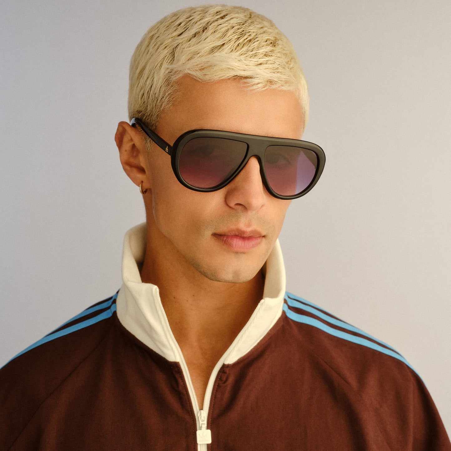 Cadent Black Uni-Sex Aviator Sunglasses | Aire