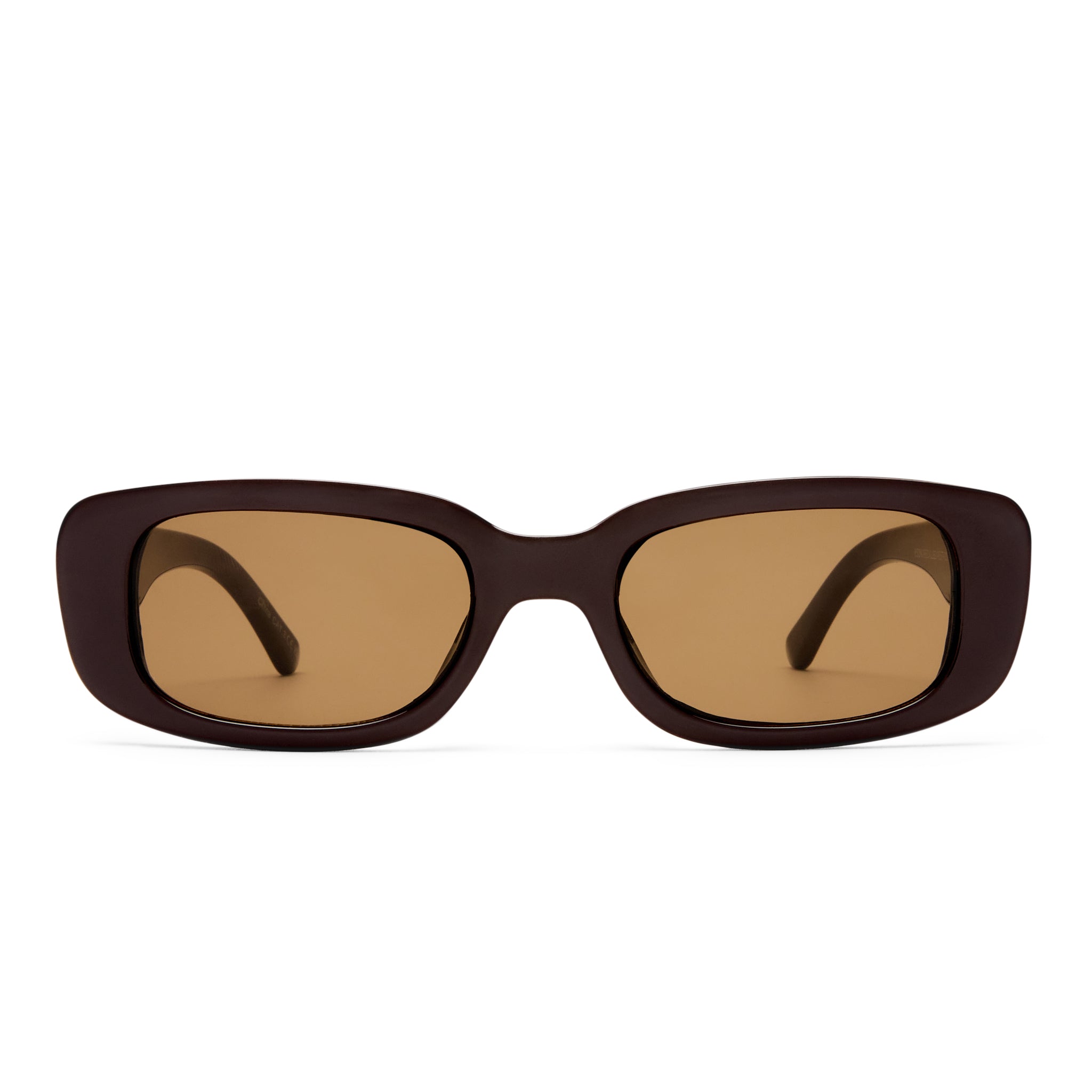 Ceres Chocolate Uni-Sex Rectangle Sunglasses | Aire – AIRE US
