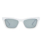 Amplitude White Female Cat-Eye Sunglasses | Aire