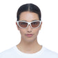 Tucana Ivory Uni-Sex Wrap Sunglasses | Aire