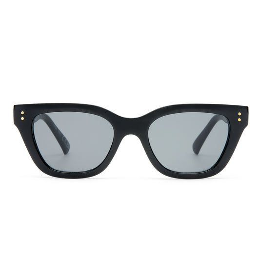 Nightglow Black Female Cat-Eye Sunglasses | Aire
