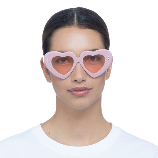 Venus Candy Pink Female Round Sunglasses | Aire