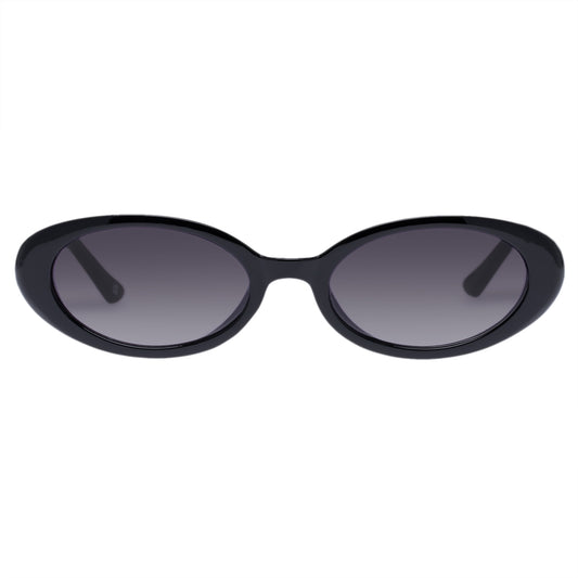 Fornax Black Female Oval Sunglasses | Aire