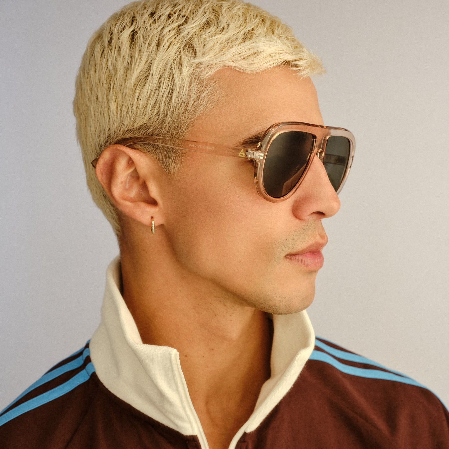 Cadent Sand Uni-Sex Aviator Sunglasses | Aire